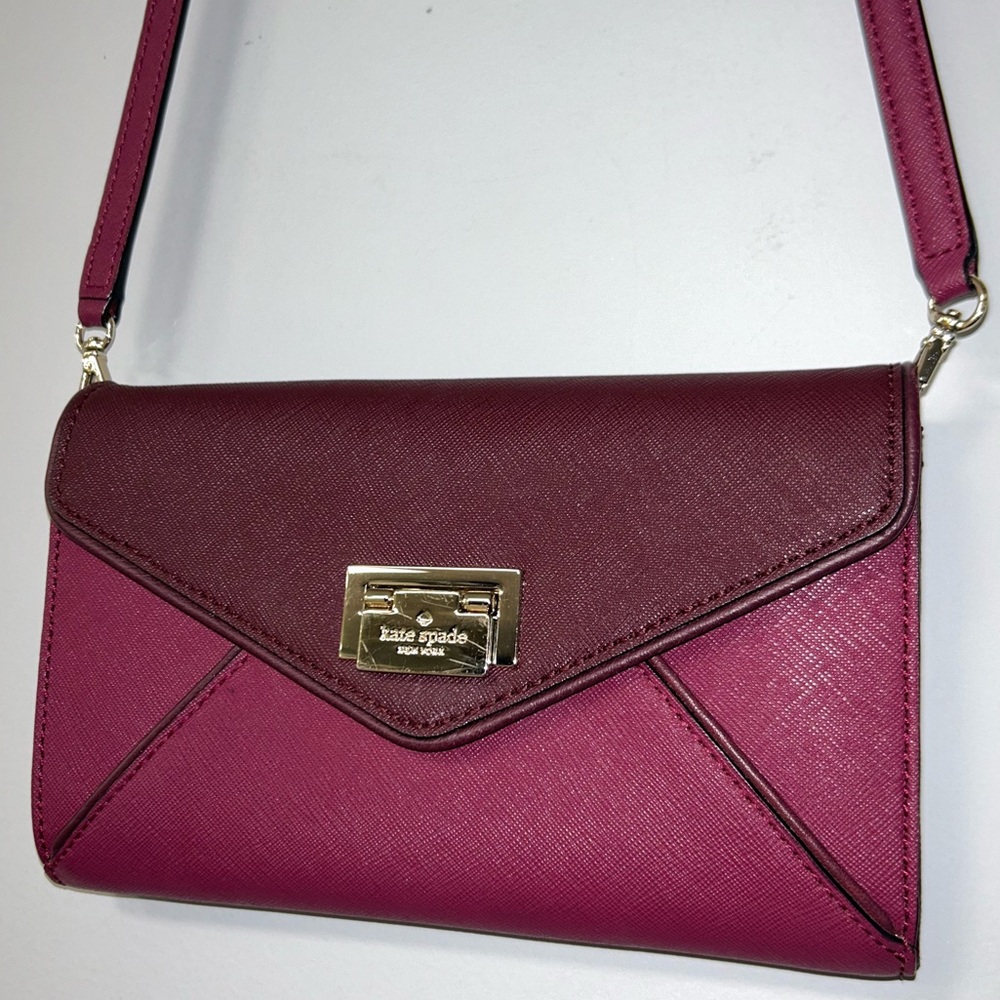 Kate Spade envelope crossbody wallet purse